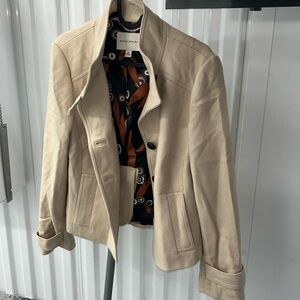 Banana republic wool crop coat